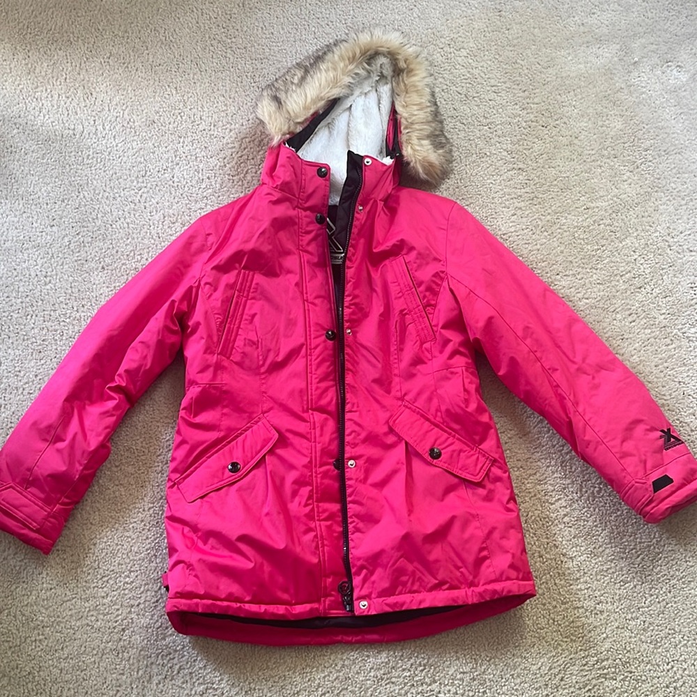 ZeroXposure  size 16 pink winter coat